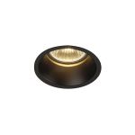 SLV Horn 1 Spot Rund Schwarz Rund | Ausschnitt 75mm - Geeignet für 1x GU10