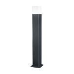 Ledvance Smart+ Wifi LED Sockellampe 50cm Cube Dunkel Grau Außenbeleuchtung 9.5W 500lm - 830 Warmweiß | RGBW - Dimmbar
