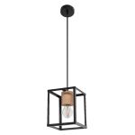 Ledvance Decor Nairobi Stahl Pendelleuchte Schwarz | Geeignet für E27