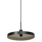 Ledvance Decor Plate Pendelleuchte Schwarz | Geeignet für E27