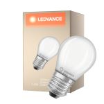 Ledvance LED Classic E27 Birne Fadenlampe Matt 1.2W 255lm - 840 Kaltweiß | Ersatz Für 25W