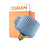 Osram Decor LED Lamp Blau Glas E27 3.5W 300lm - 827 Extra Warmweiß | Ersatz Für 25W