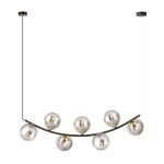 Emibig Pendelleuchte Ritz Stahl Schwarz | Geeignet für 7x E14 - Max 10W