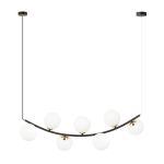 Emibig Pendelleuchte Ritz Stahl Schwarz | Geeignet für 7x E14 - Max 10W