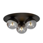 Emibig Deckenleuchte Solar Stahl Schwarz | Geeignet für 3x E14 - Max 10W