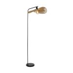 Eglo Stehlampe Siruela Stahl Schwarz | IP20 - Geeignet für 1x E27 