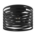 Eglo Deckenleuchte Cremella Stahl Schwarz | Geeignet für E27