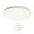 Brilliant Fakir Wand und Deckenleuchte Metall Plastik Weiß 10W 1300lm - 830 Warmweiß | 320mm