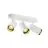 Asto Tube Decke Spot Aluminium Weiß | 3x GU10 Max. 10W - Dimmbar