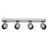 Ledvance LED Decor Spot Jupiter Silber 22W 730lm - 830 Warmweiß