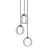 Ledvance LED Pendelleuchte Kreis Schwarz 20W 1300lm - 830-865 Abstimmbares Weiß