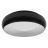 Ledvance LED-Deckenleuchte Orbis Livia Schwarz und Weiß 16W 1000lm - 830 Warmweiß | Berührungsdimmbar
