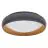 Ledvance LED-Deckenleuchte Orbis Livia Grau 24W 1200lm - 830 Warmweiß | Berührungsdimmbar