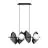 Emibig Pendelleuchte Drifton Stahl Schwarz | Geeignet für 4x E14 - Max 10W