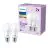 Mehrfachpackung 2x Philips Glühbirne LED E27 Birne Matt 13W 1521lm - 827 Extra Warmweiß