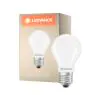 Ledvance Classic LED E27 Birne Fadenlampe Matt 7.5W 1055lm - 827 Extra Warmweiß | Dimmbar - Ersatz für 75W
