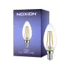 Noxion Lucent LED E14 Kerze Fadenlampe Klar 2.5W 250lm - 827 Extra Warmweiß | Dimmbar - Ersatz für 25W
