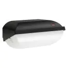  Philips LED Sicherheit Coreline BWC120 Schwarz 14W 1800lm - 830 Warmweiß | 282x178mm - IP54 - Lichtsensor