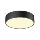 SLV Medo Pro 30 Wand und Deckenleuchte Aluminium Schwarz Rund 10W 1350lm - 930-940 CCT | IP50 - Höchste Farbwiedergabe - Dimmbar 