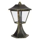 Ledvance Außenlaterne E27 Endura Classic Schwarz-Gold | 33cm - Traditioneel