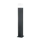 Ledvance Smart+ Wifi LED Sockellampe 50cm Cube Dunkel Grau Außenbeleuchtung 9.5W 500lm - 830 Warmweiß | RGBW - Dimmbar