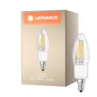 Ledvance Smart+ Wifi E14 Kerze Classic Fadenlampe 4W 470lm - 827 Extra Warmweiß | Dimmbar - Ersatz für 40W
