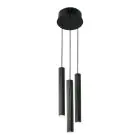 Nordlux Vico Pendelleuchte Metall Schwarz | Geeignet für 3x GU10