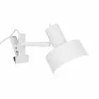 Nordlux Tischlampe Matis Clamp Metall Weiß | Geeignet für 1x E27