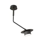 Emibig Deckenleuchte Mizu Stahl Schwarz | Geeignet für 1x GX53 - Max 12W