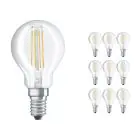 Mehrfachpackung 10x Osram Parathom Retrofit klassisch E14 P45 5W 927 470lm Klar | Dimmbar - Extra Warmweiß - Ersatz für 40W
