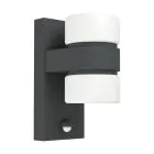 Eglo Wandleuchte Atollari Aluminium Anthrazit Up & Down 4W 360lm - 830 Warmweiß | IP44